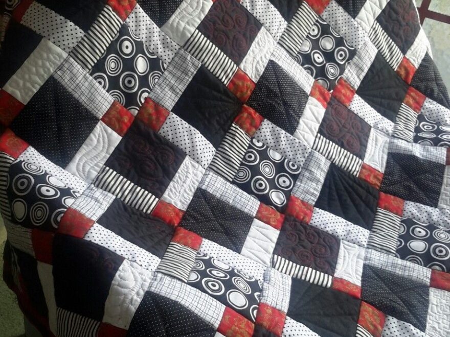 Image Result For Free Black White And Red Quilt Patterns Black And