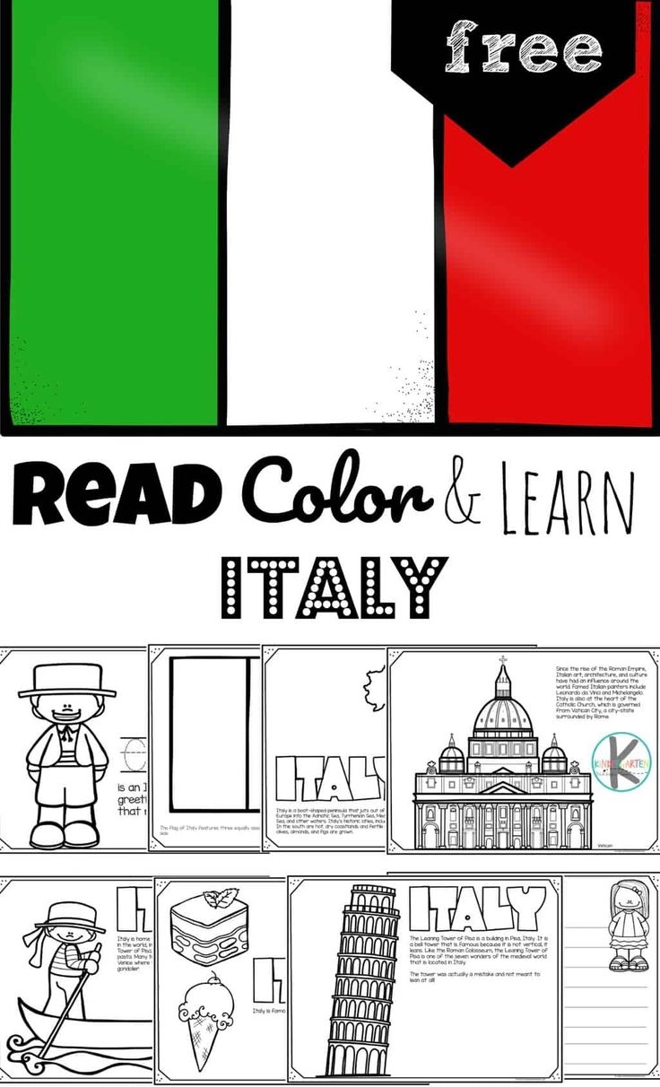 Free Printable Worksheets On Italy Spesa