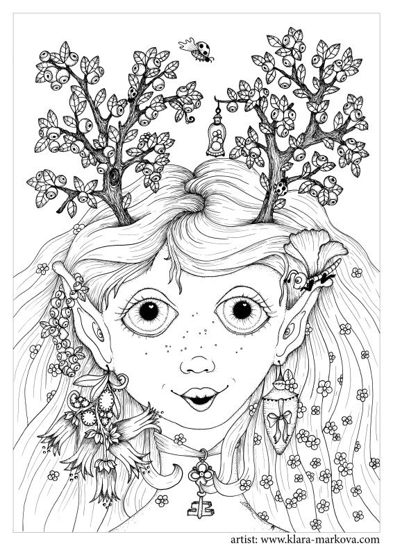 Klara Markova Printable Coloring Pages XzavierqoDuncan
