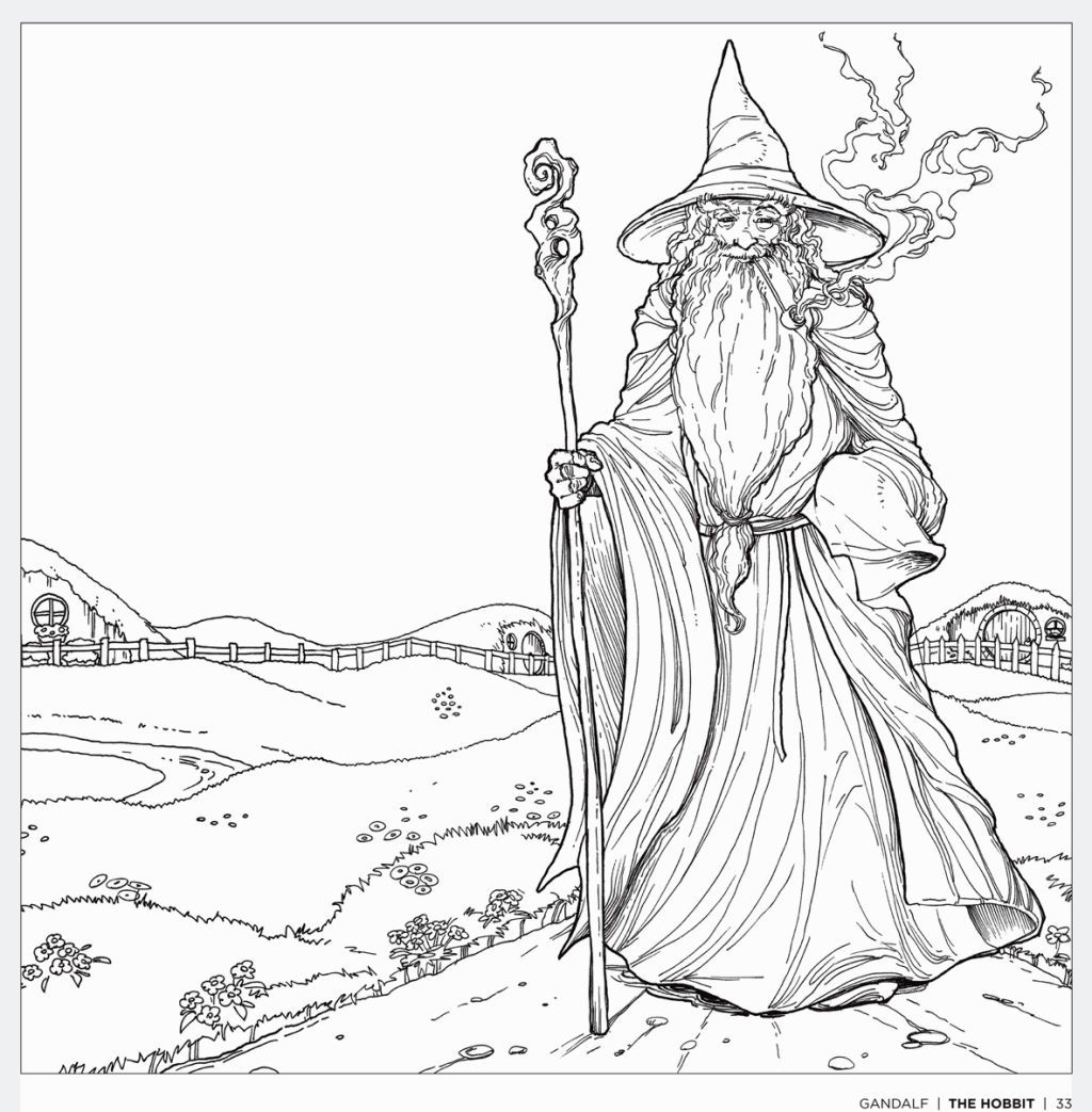 Lord Of The Rings Coloring Pages For Kids Coloring Pages