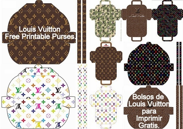 Louis Vuitton Free Printable Paper Purses Oh My Fiesta In English