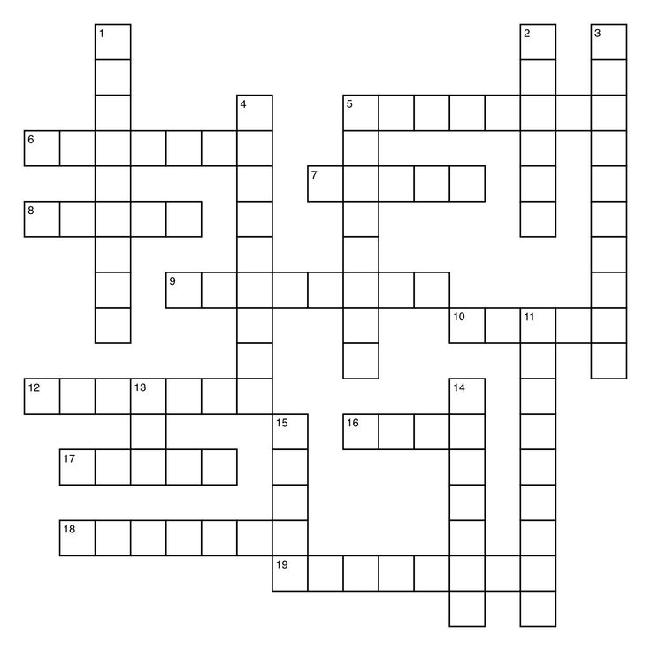 Make Your Own Crossword Puzzle Free Printable