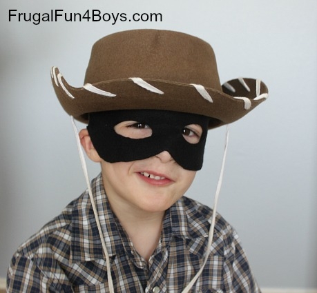 Make Your Own quot The Lone Ranger quot Face Mask with A Free Printable