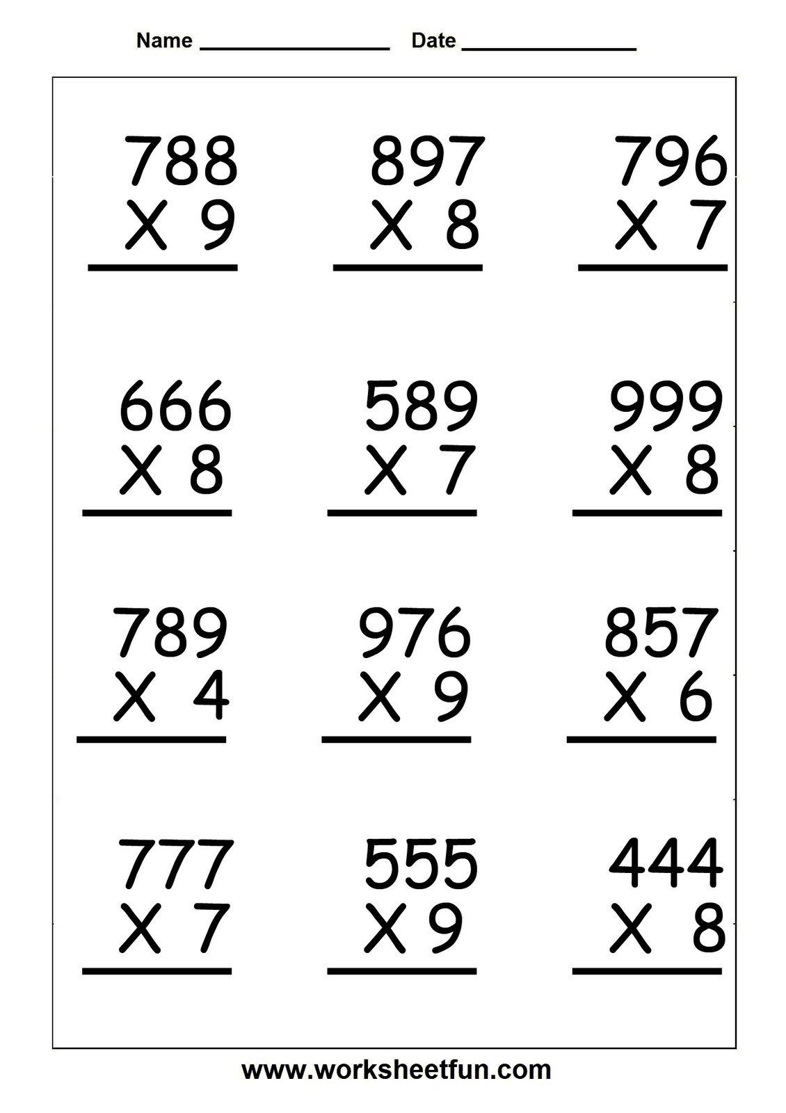 Math For Fifth Graders Worksheets