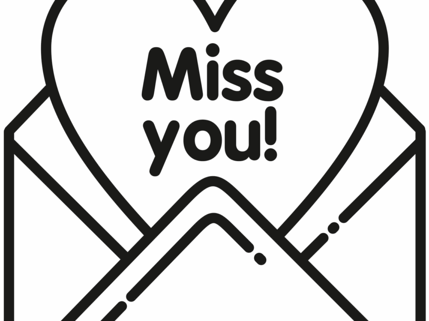 Miss You Coloring Page Free Printable Coloring Page Coloring Nation