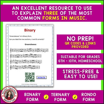 Music Form FORM In MUSIC Binary Ternary And Rondo By 