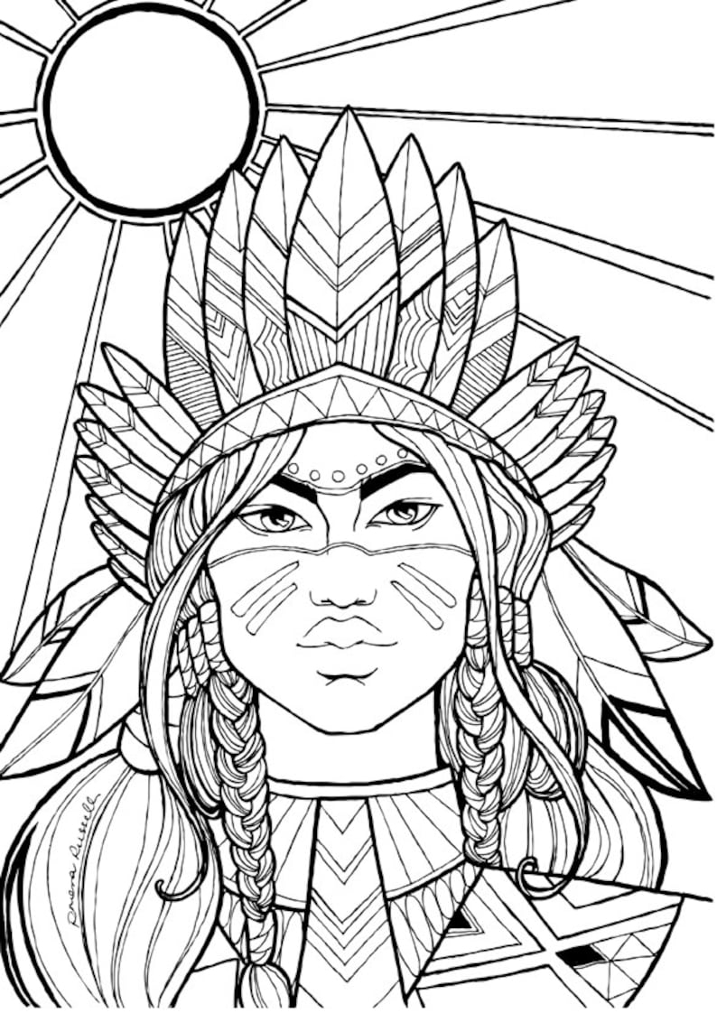 Native American Printable Coloring Pages Printable Word Searches