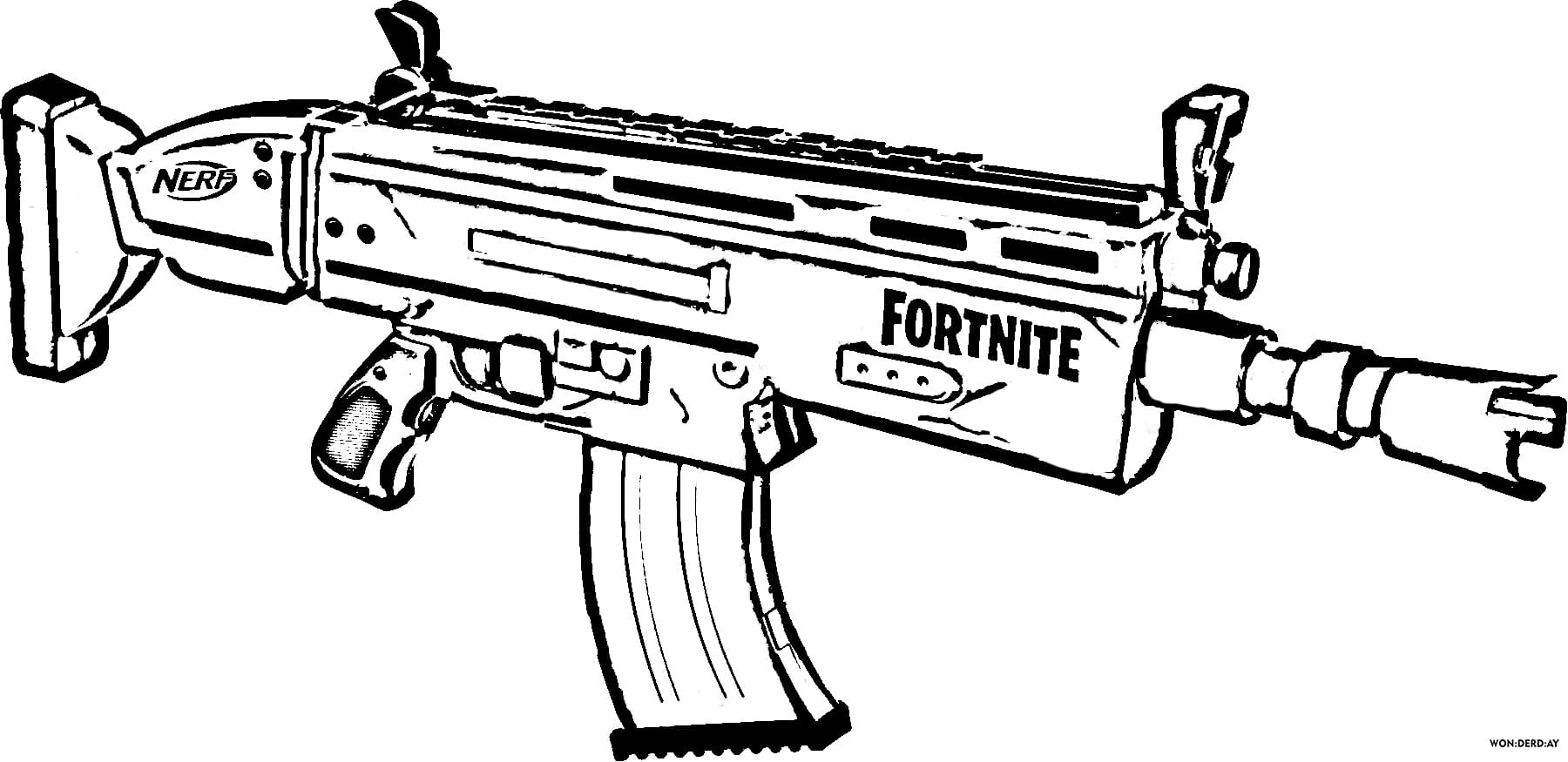 Nerf Guns Coloring Pages Print For Free WONDER DAY Coloring Pages 