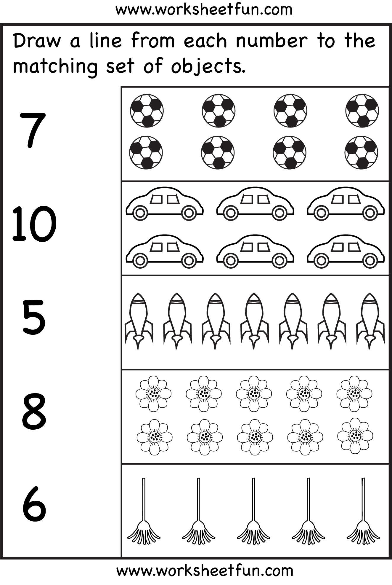 Number Sets Worksheet