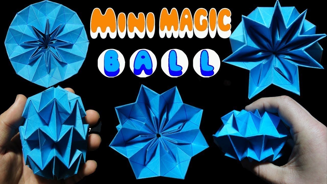 Origami Magic Ball Printable Patterns