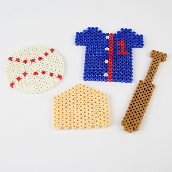 Perler Beads Baseball Game Perler Beads Designs Perler Beads Perler 