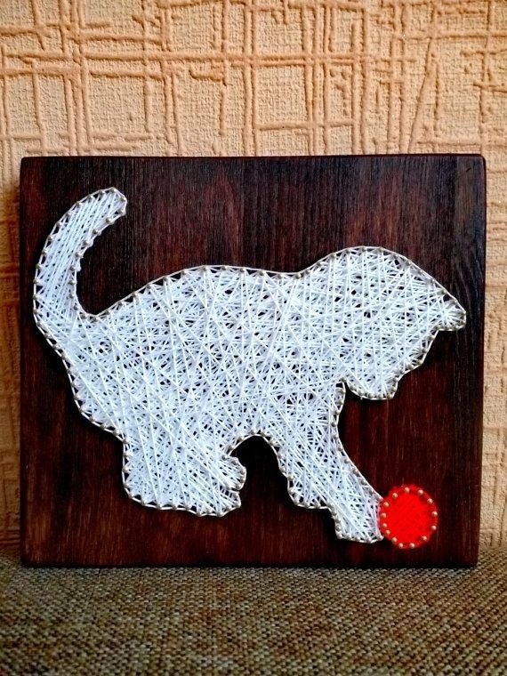 Printable String Art Patterns Cat