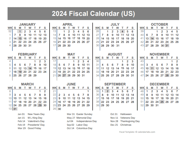 Printable Fy 19 Calendar