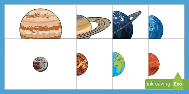 Planet Display Cut Outs teacher Made Twinkl