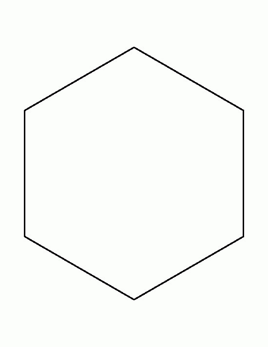 Free Printable Templates Forhexagons Free Printable Templates Forhexagons