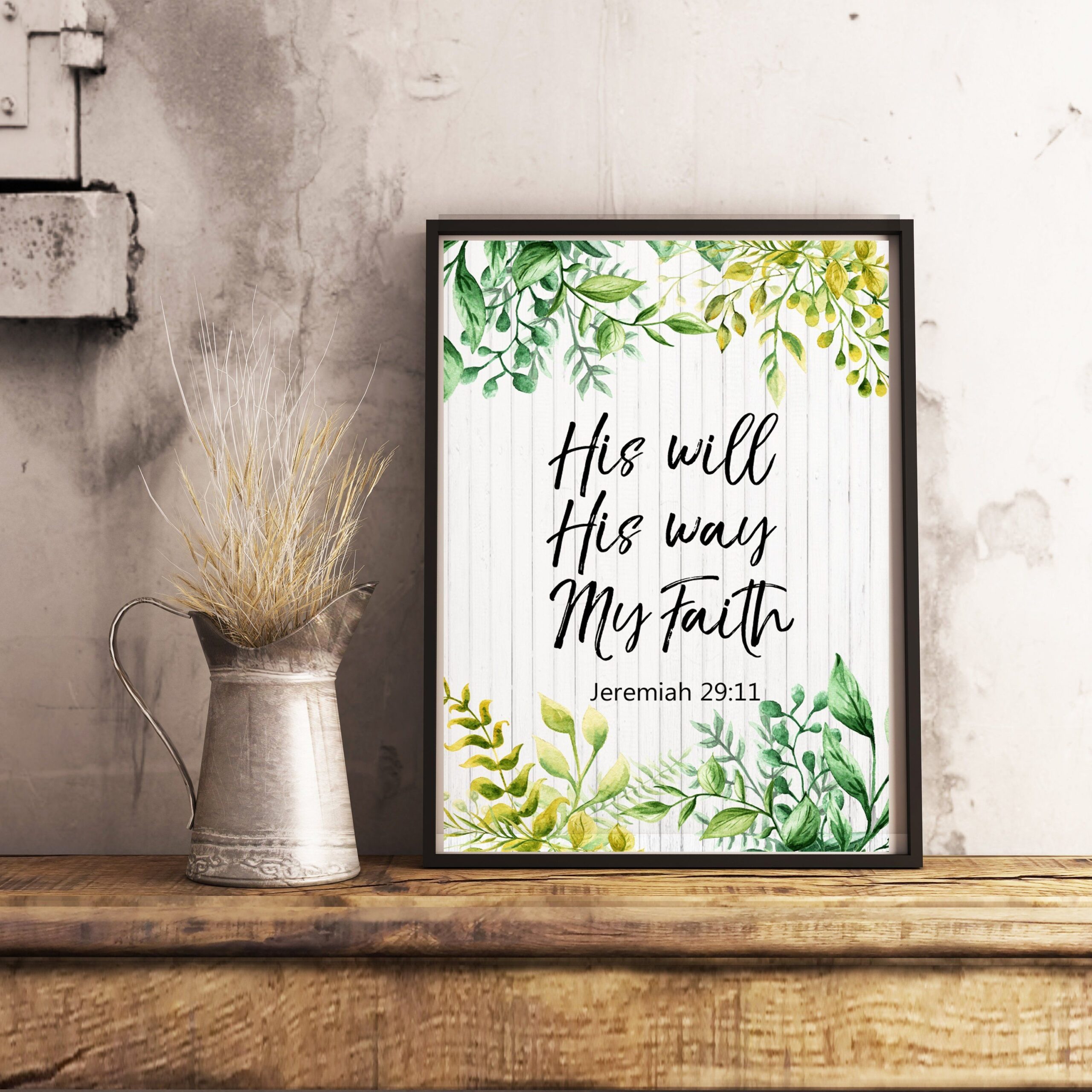 Wall Decor Printable Bible Verses