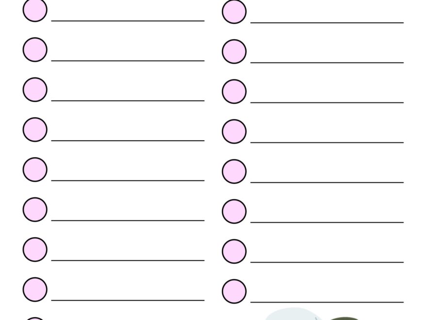 Printable Blank Scavenger Hunt Templates With Downloadable PDFs