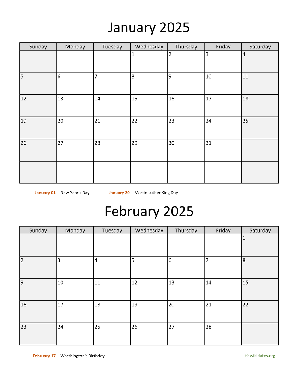 Printable Calendar 2025 Monthly Dahlia Rose