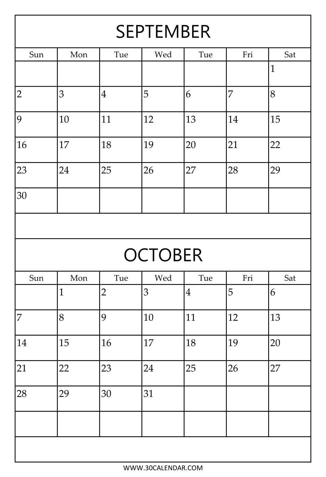 Printable Calendars 2 Month