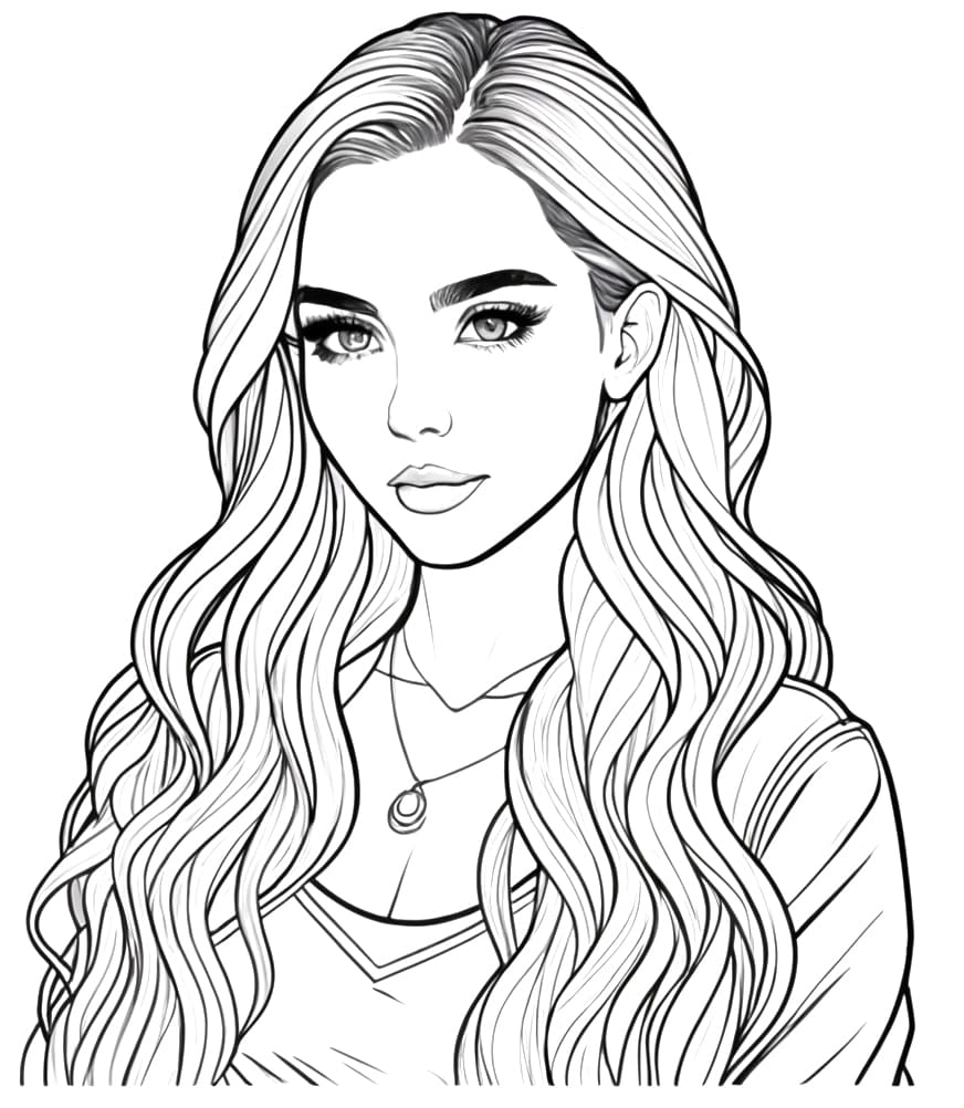 Printable Coloring Pages For Girls Printable Free Templates
