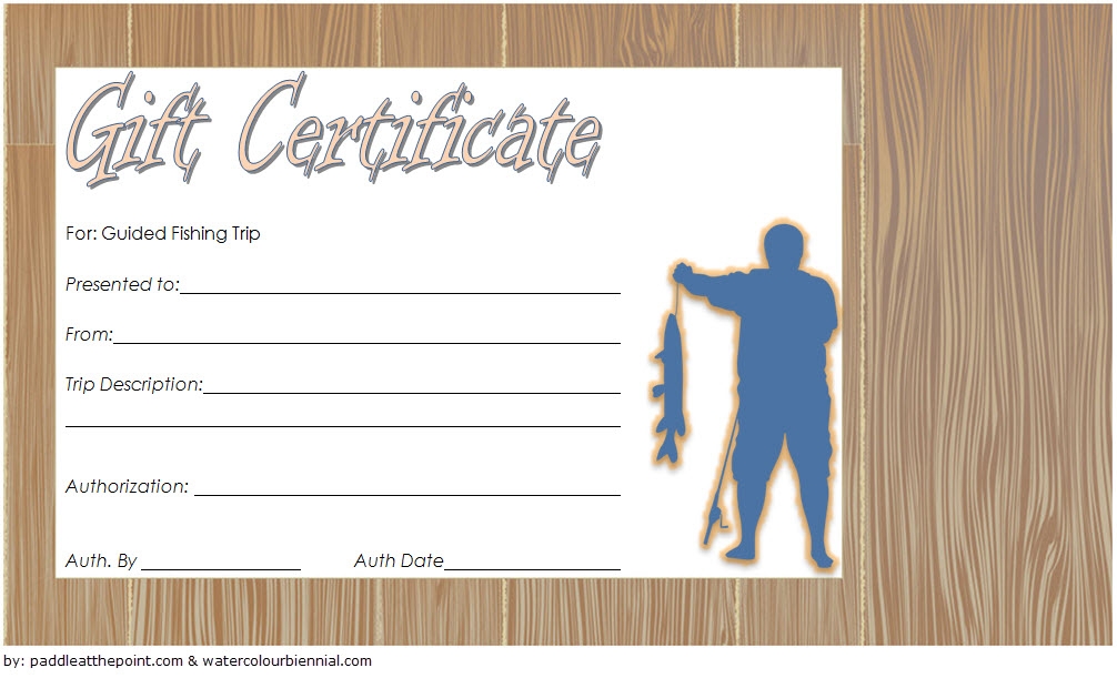 Printable Fishing Gift Certificate Template Printable Word Searches