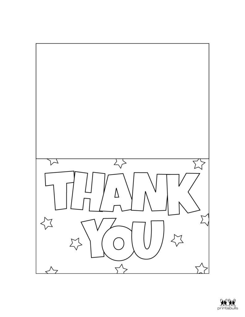 Printable Foldable Thank You Cards Page 1 Free Thank You Cards 