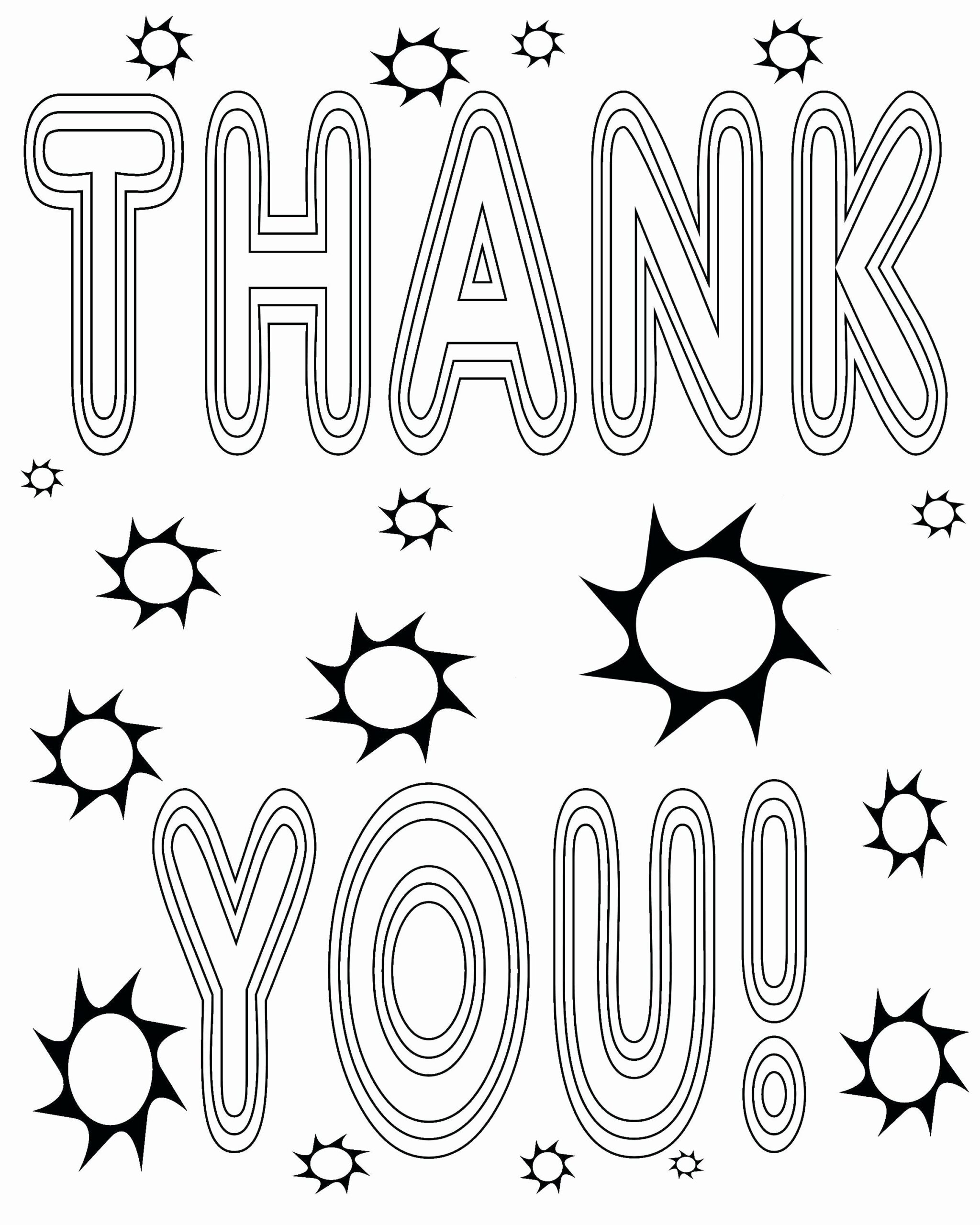Printable Free Printable Thank You Coloring Pages Printable Word Searches