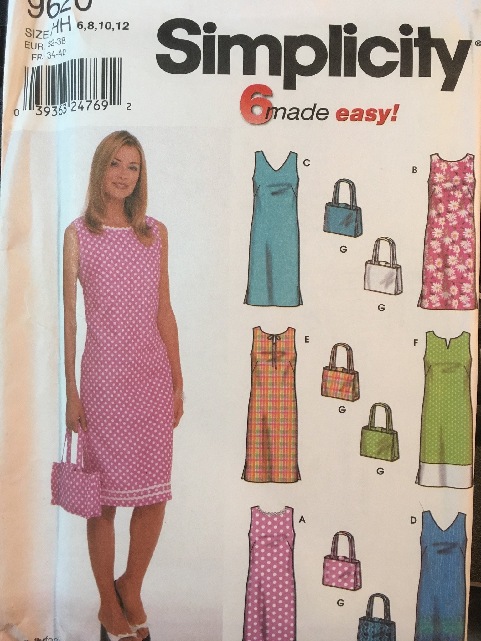 Printable Free Shift Dress Pattern