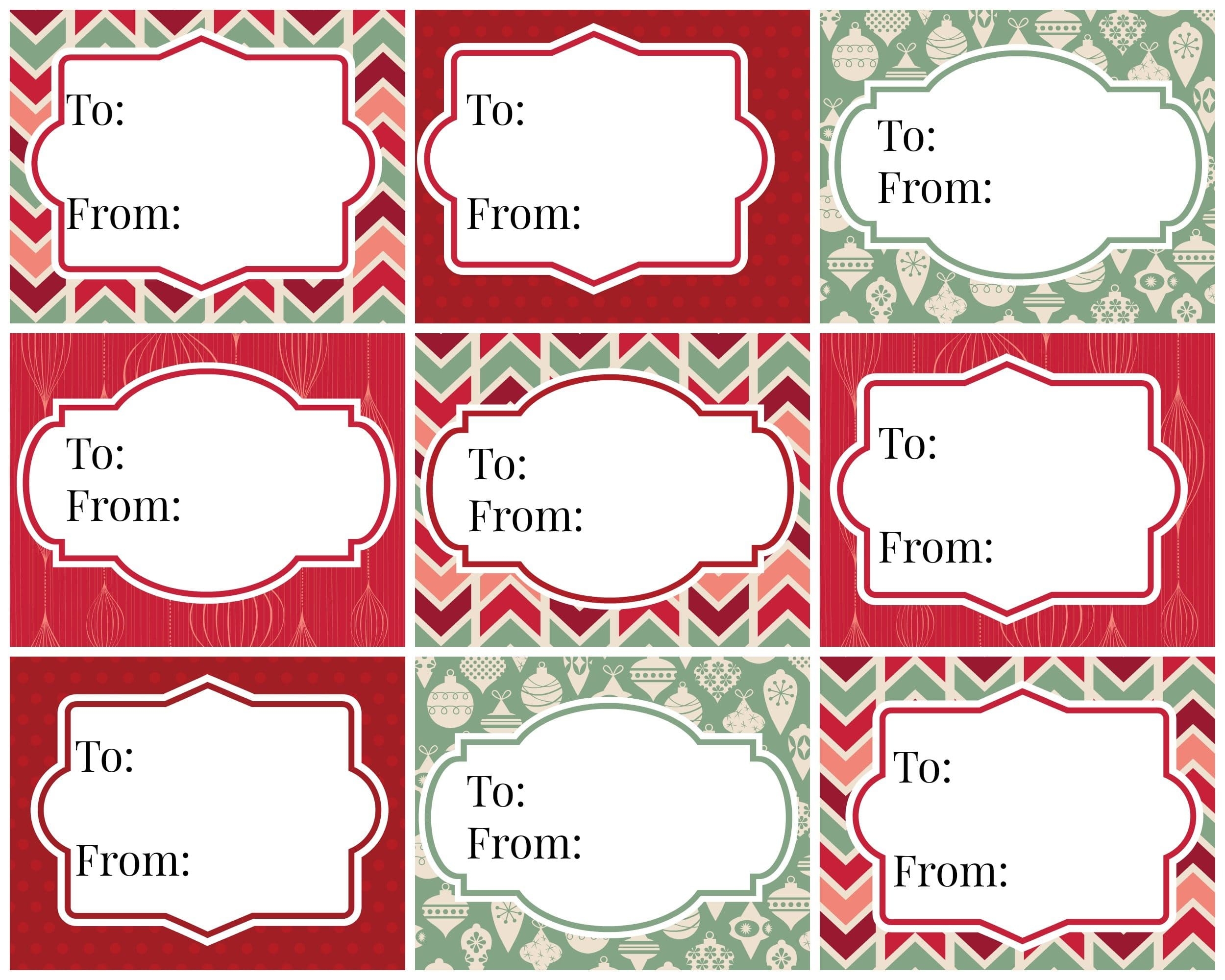Cards And Gifts Free Printable