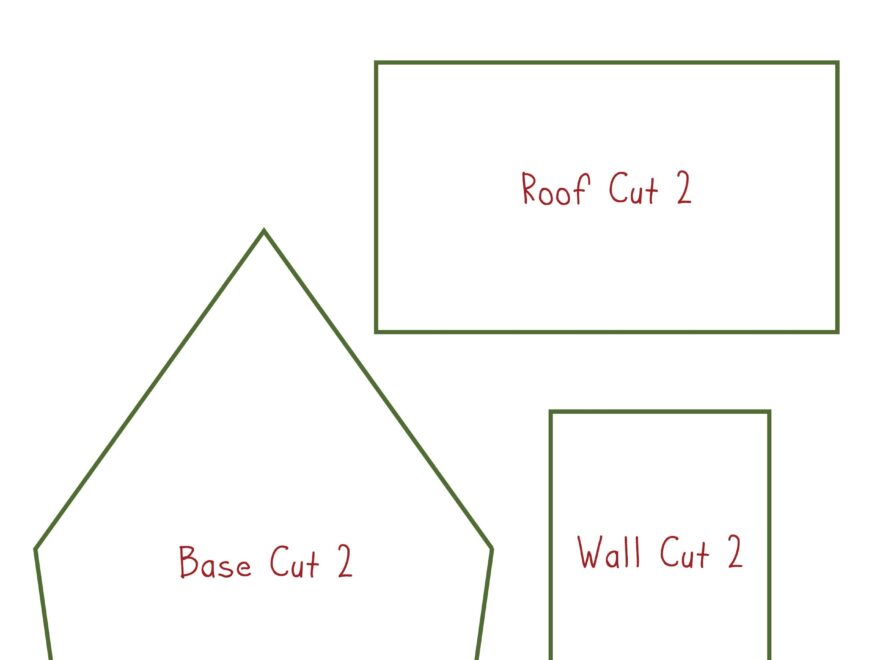 Printable Gingerbread House Patterns