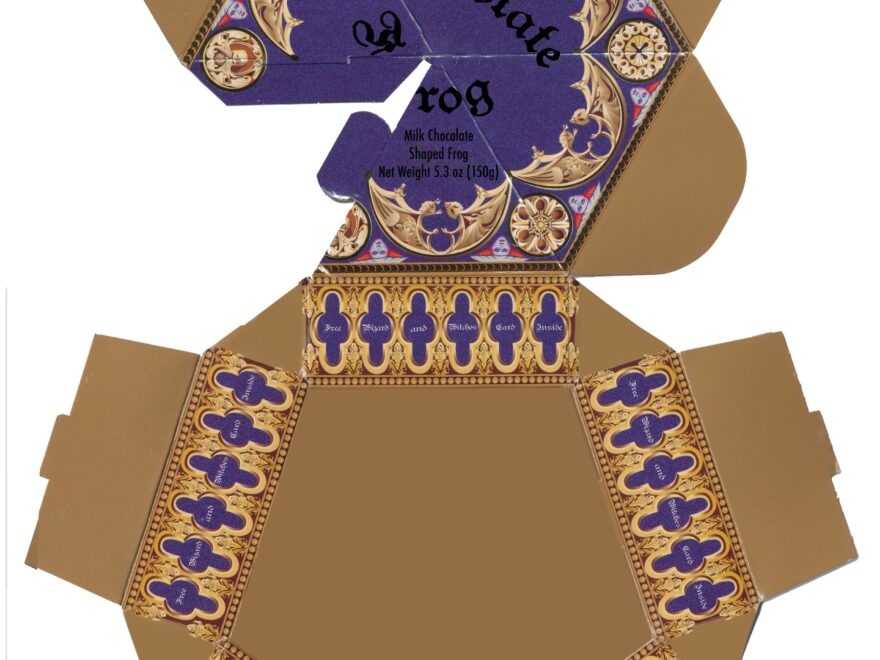 Printable Harry Potter Chocolate Frog Box Template Printable Templates