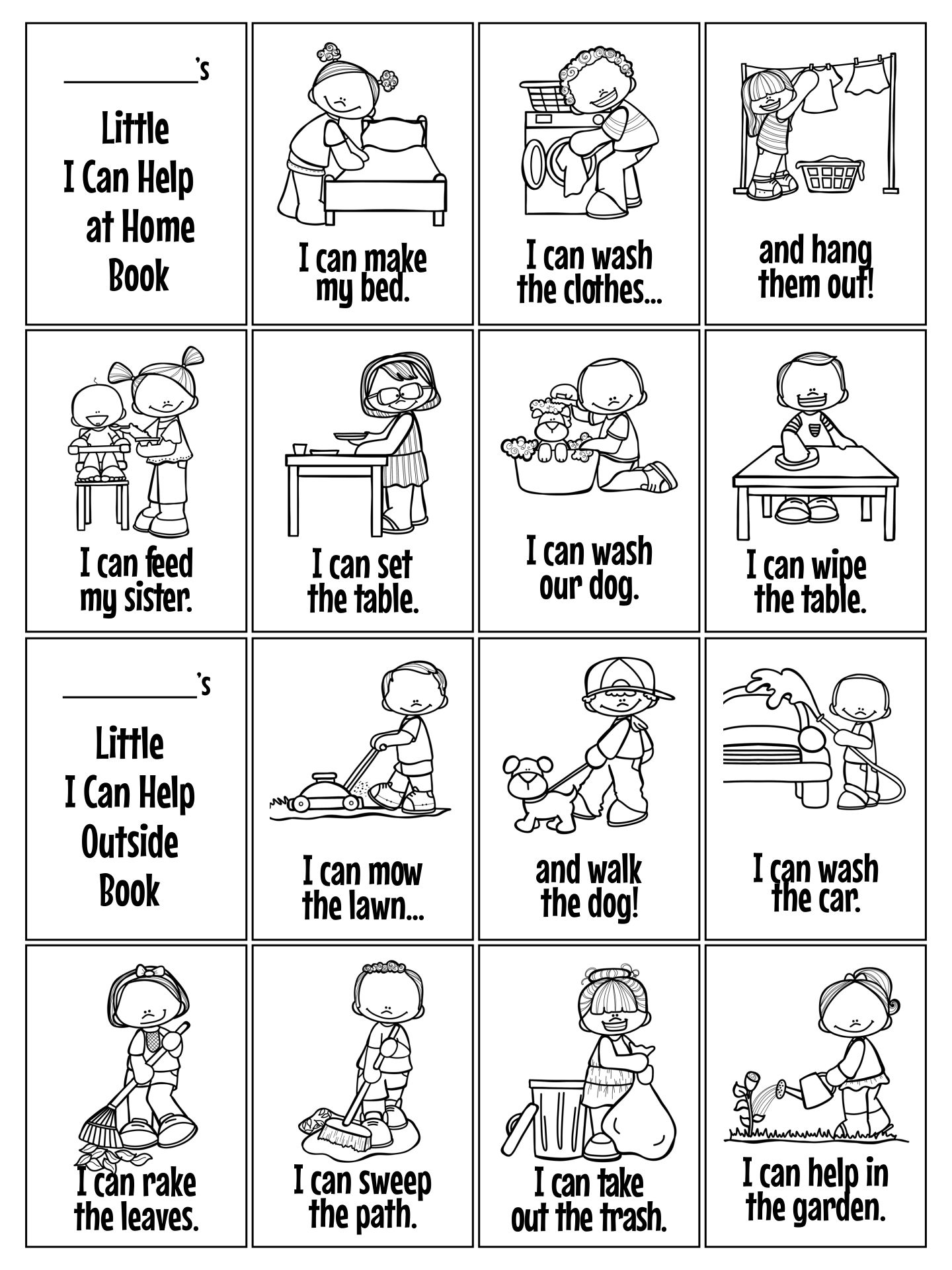 Printable Learn To Read Books