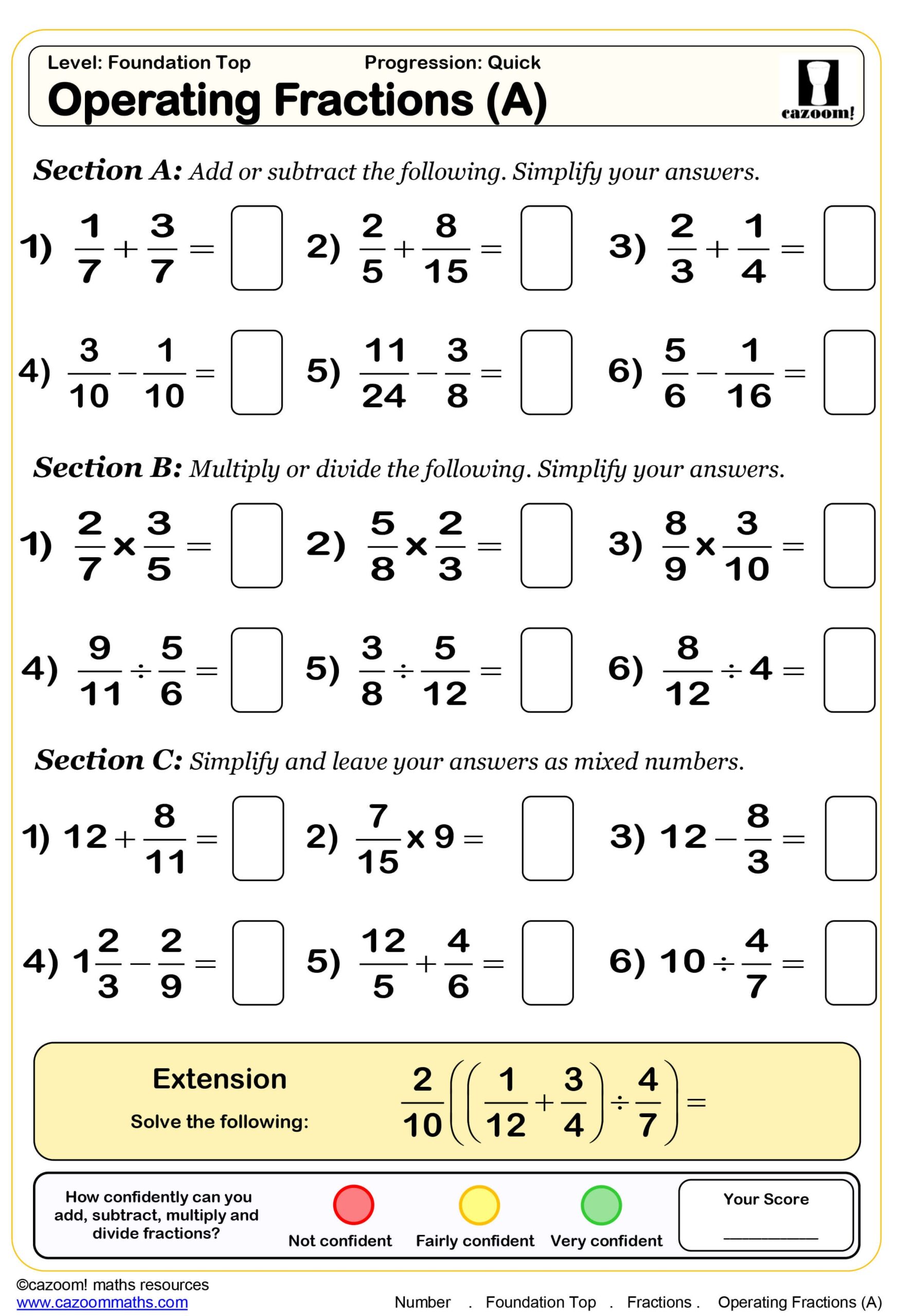 Year 8 Maths Worksheets Printable