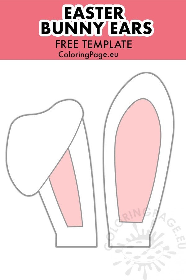 Printable Paper Bunny Ears