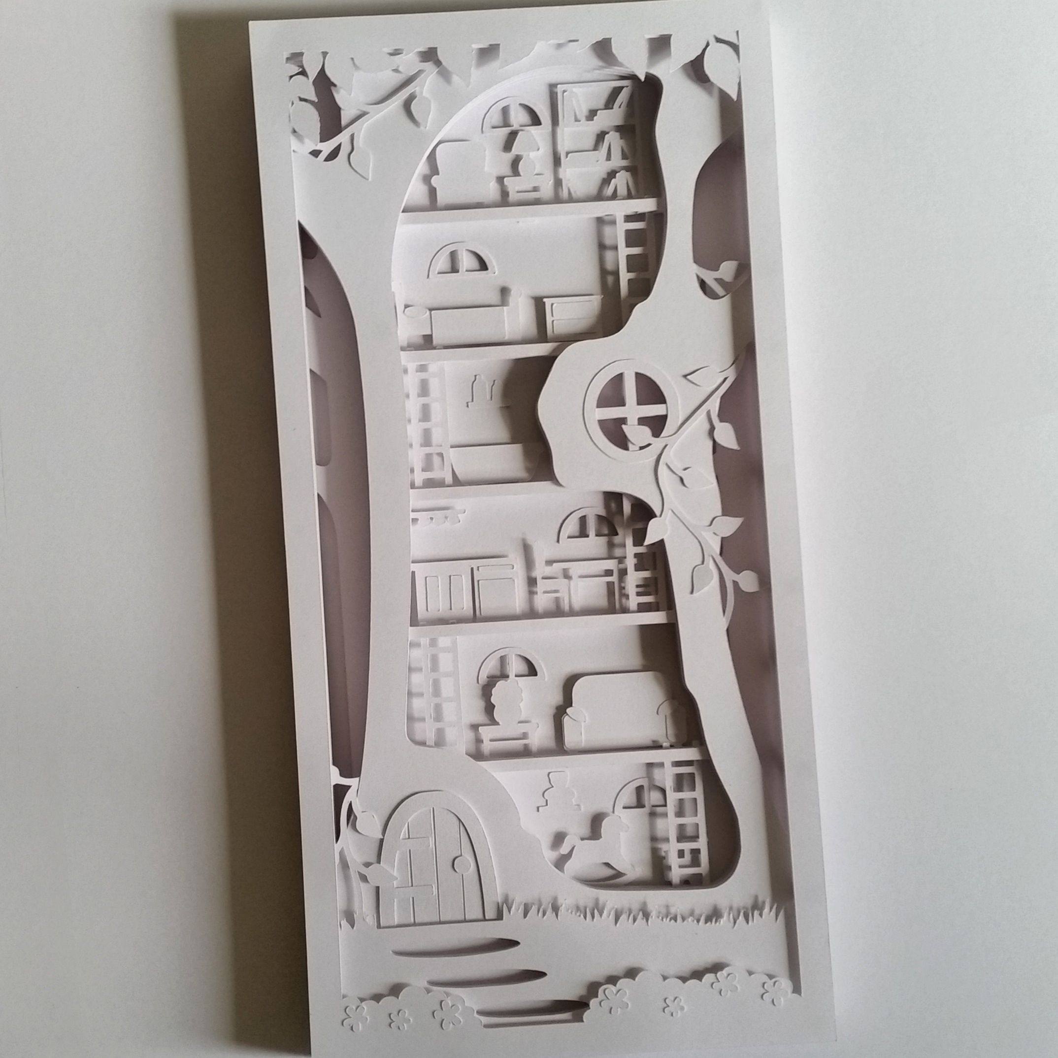 Printable Paper Cut Shadow Box Templates