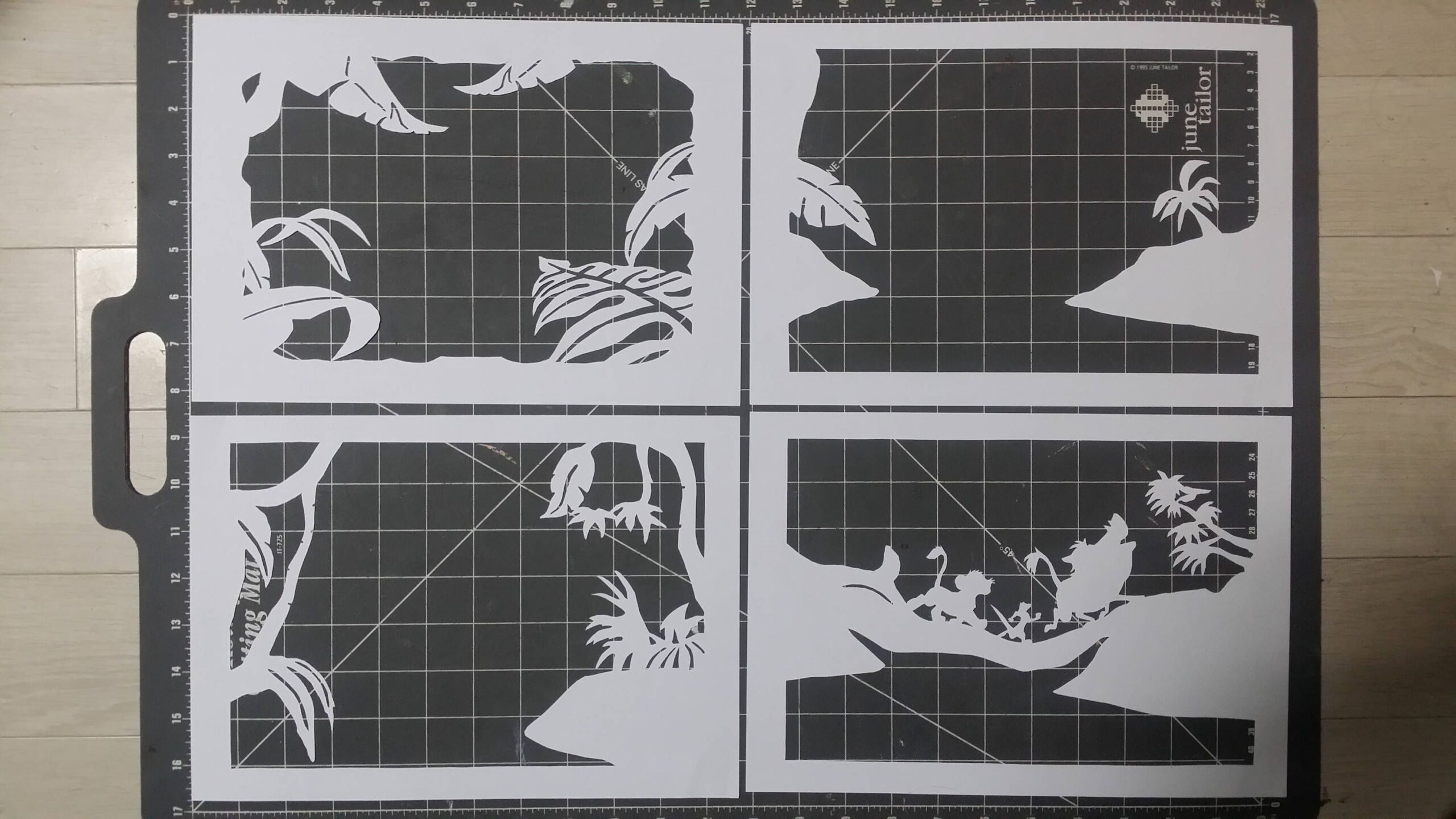 Printable Paper Cut Shadow Box Templates Free