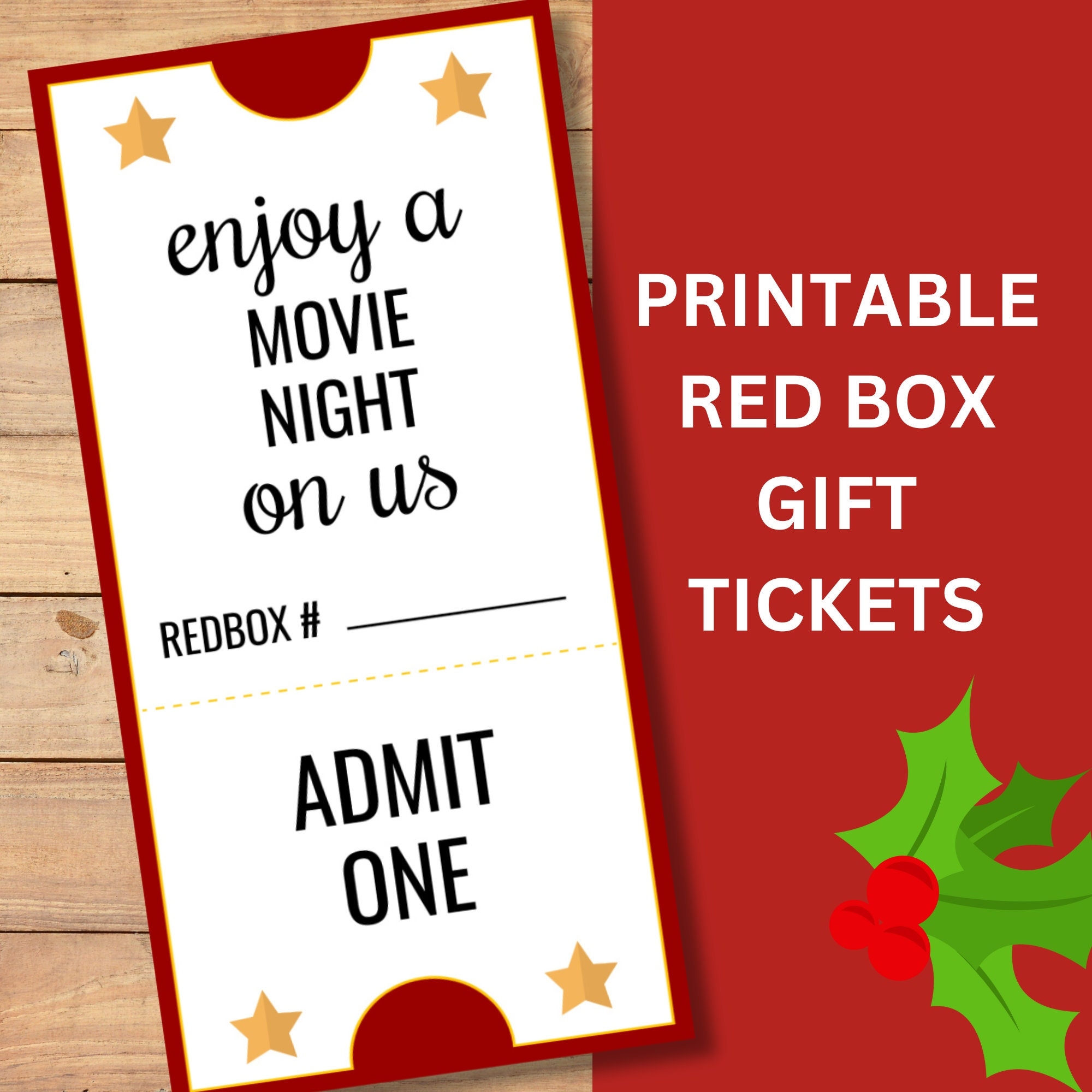Printable Redbox Certificate Redbox Gift Card Teacher Appreciation 