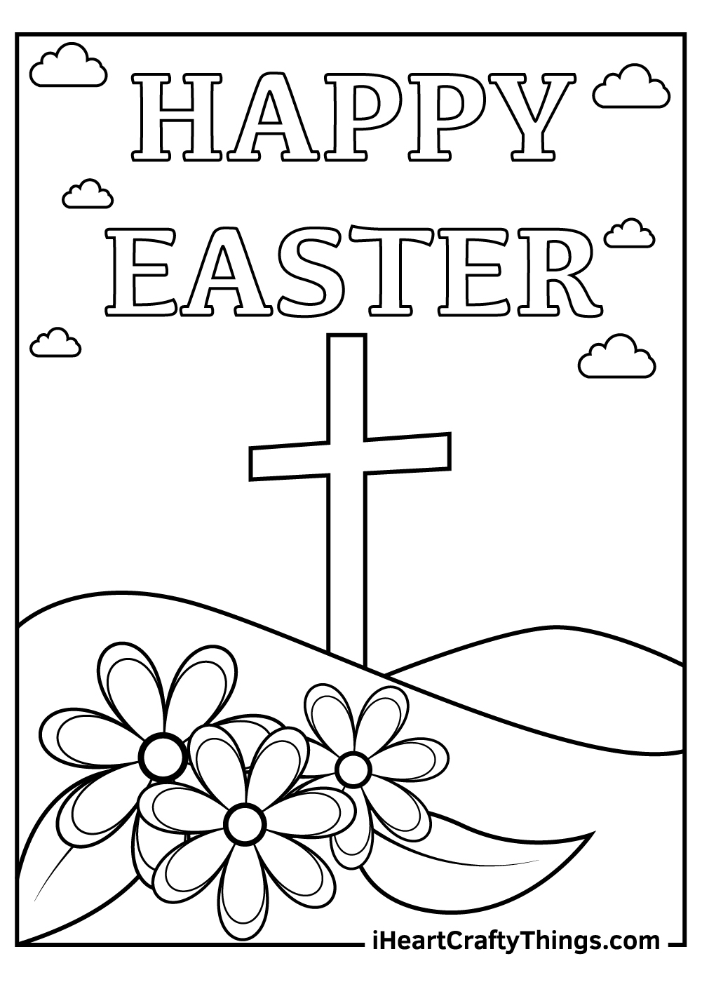 Printable Religious Easter Coloring Pages Updated 2021 Printable Religious Easter Coloring Pages Updated 2021