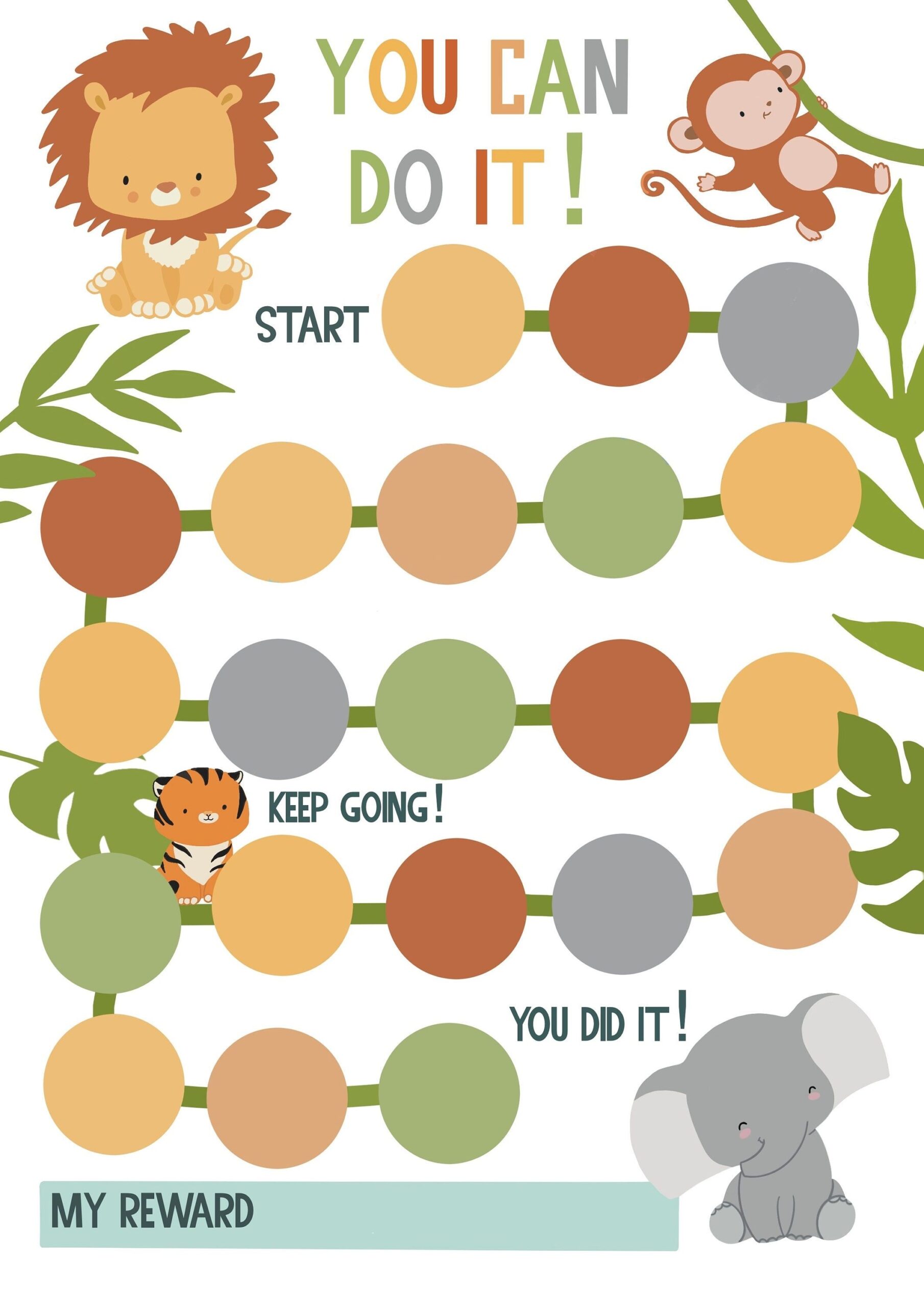 Printable Reward Charts For Kids Editable Reward Chart Print At Home 