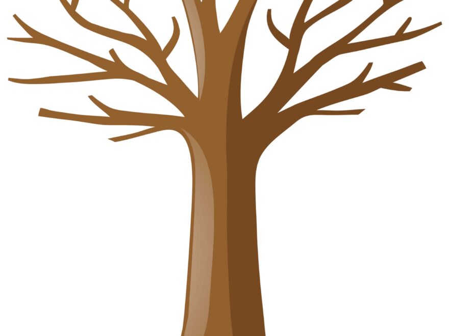 Printable Tree Template For Craft And Coloring Pages For Kids