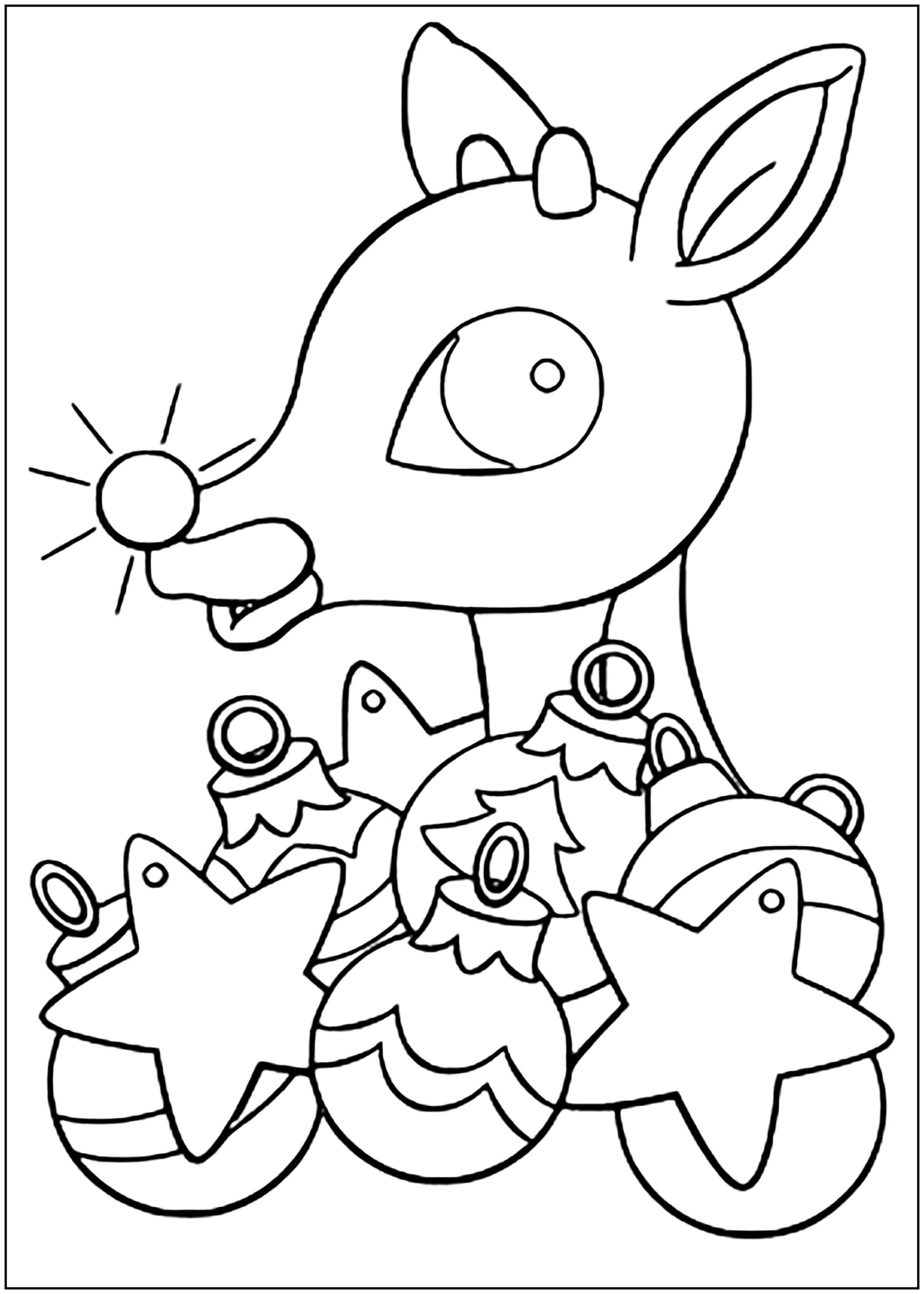 Rudolph The Red Nosed Reindeer Printable