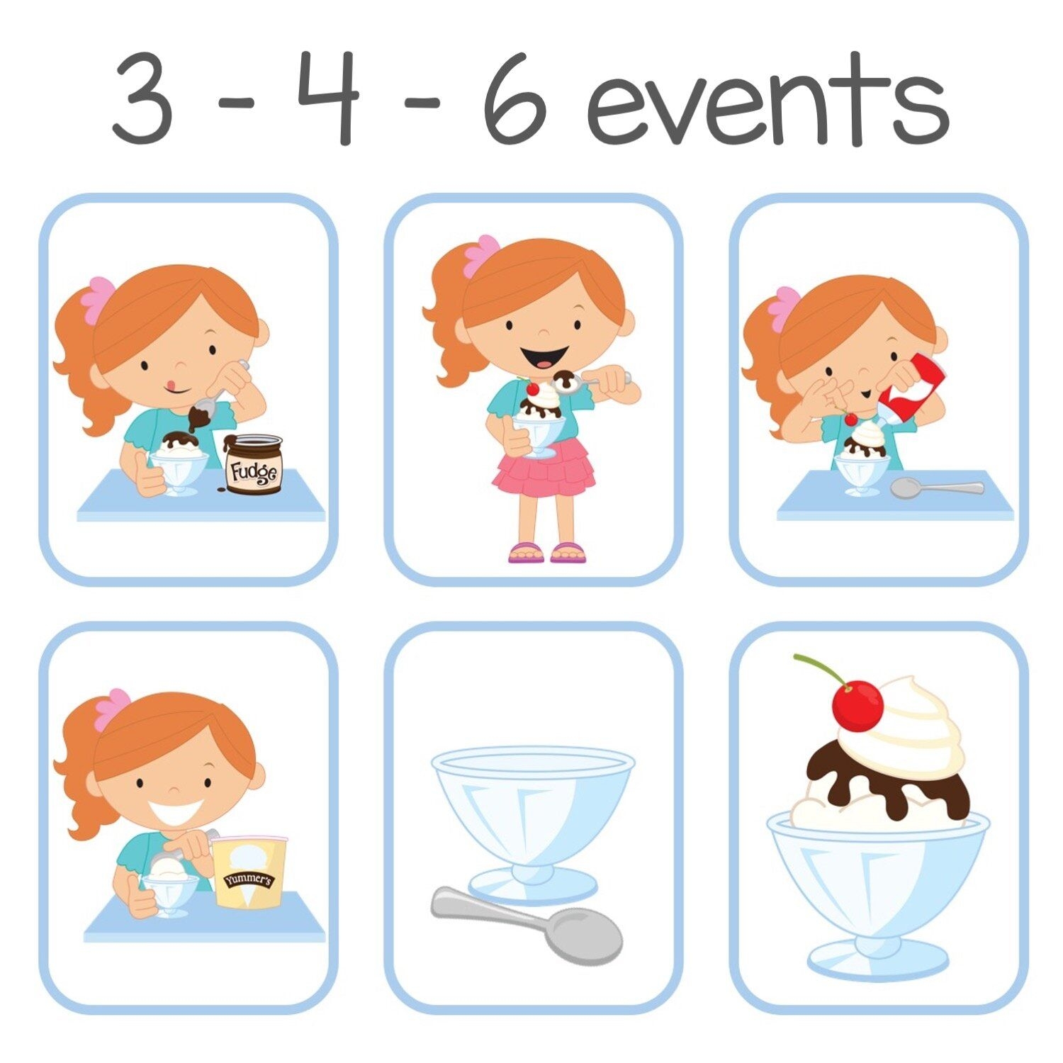 Sequencing Story Card Printables Summer SLP In 2025 Sequencing 