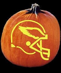 Philadelphia Eagles Pumpkin Stencil Printable
