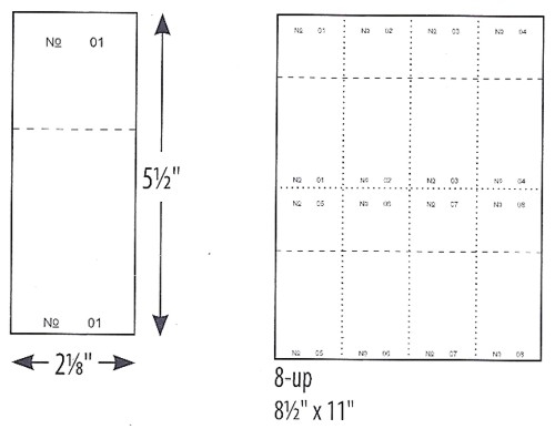 Staples Printable Tickets 19883 Template Free Templates Printable