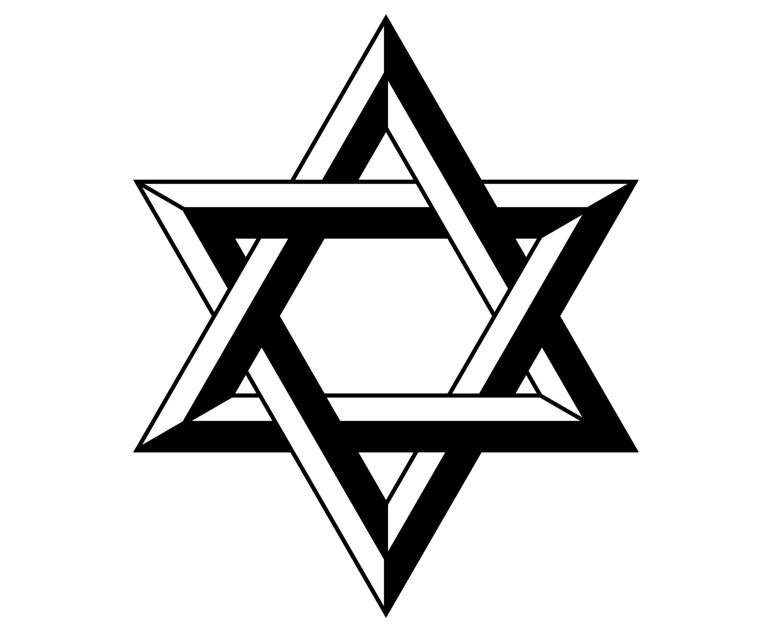Star Of David Printable Image