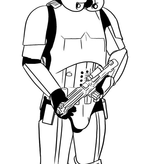 Star Wars Stormtrooper Coloring Pages Printable Coloring Home