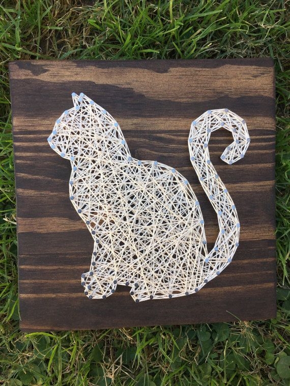 String Art Cat Patterns Vanhelsingvideogame