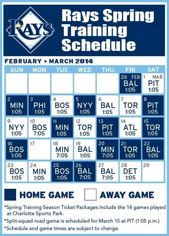 Tampa Rays 2025 Schedule Delia H Goldner