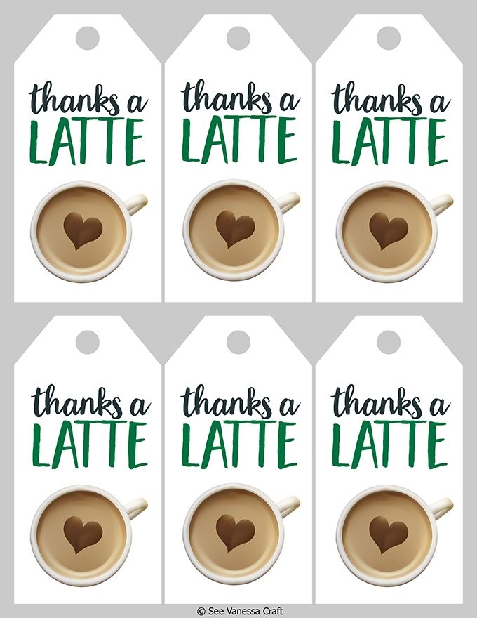Thanks A Latte Starbucks Teacher Gift Idea Starbucks Teacher Gift Thanks A Latte Starbucks Teacher Gift Idea Starbucks Teacher Gift