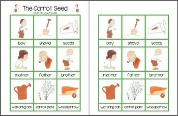 The Carrot Seed Story Printable